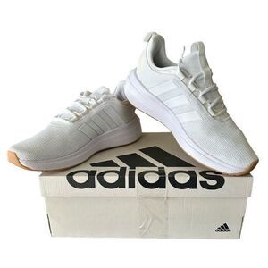 Adidas Cloudfoam Racer TR23 Men’s Running Shoe White Athletic Sneaker Size 8